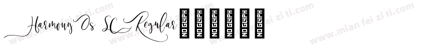 HarmonyOs SC Regular字体转换